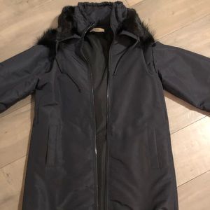 Prada Fur Hooded Coat
